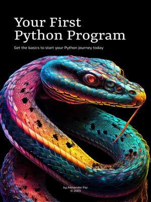 cover image of Your First Python Program